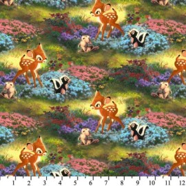 RARE! DISNEYS "BAMBI" THOMAS KINKADE - BTFQ - 18"X22