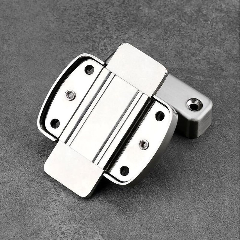 MINMHDONG Door Latch Sliding Bolt Lock Double-Sided Rotating Door Lock