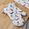 Cooksmart British Designed Oven Gloves | Modern Design Gauntlet Oven
