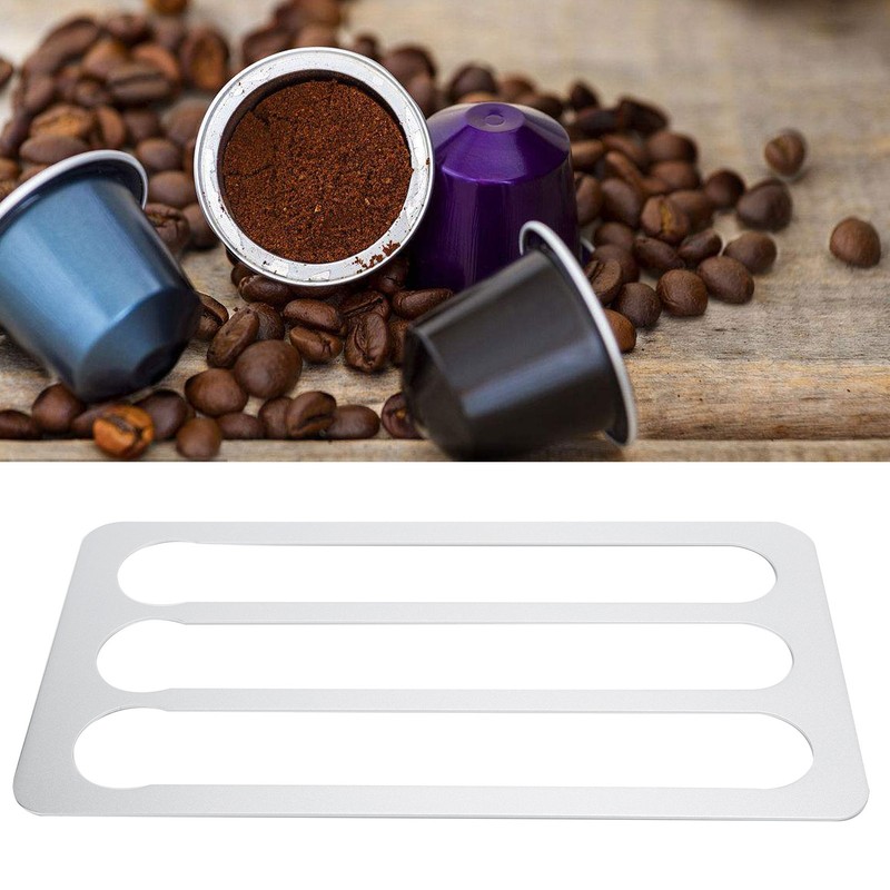 Wall Mounted Coffee Capsule Holder Coffee Pod Rack Storage Shelves