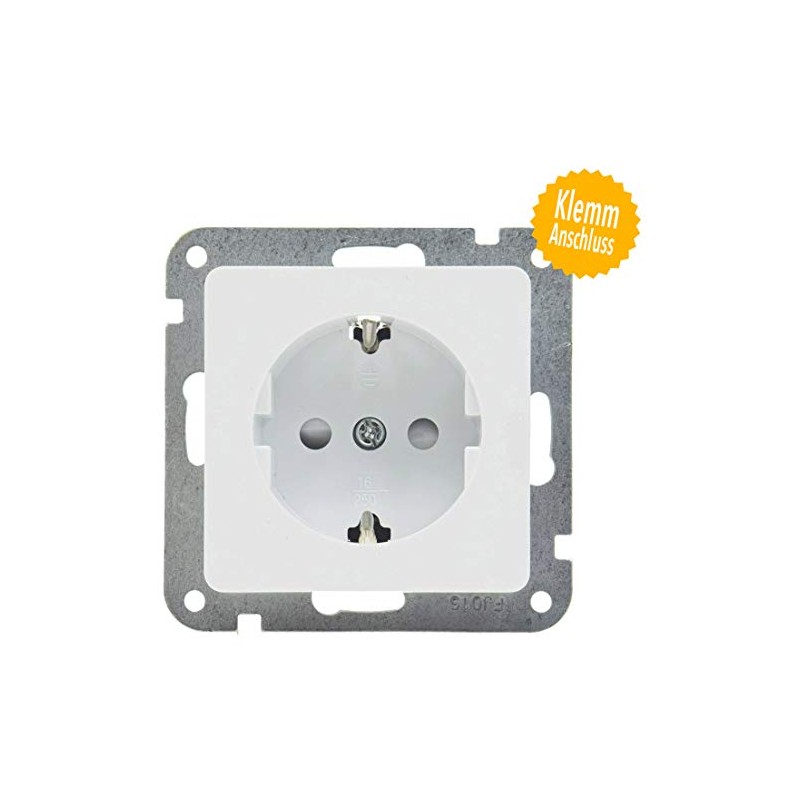 Delphi Flush-Mounted Socket with Touch Protection 250 V / 16