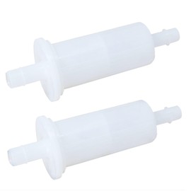 HeuroFosh 2 PCS 3/8 Inch 398319 Inline Fuel Filter for Johnson Evinrude OMC Mercury and Yamaha Engines 10mm 802128A1 GP1-U775C-10-00 18-7831