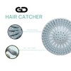 GD 4-Pack Silicone Shower Drain Hair Catcher Anti-Clog Shower Drain,