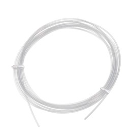 DMiotech 1 Pack PTFE Tubing Hose Pipe Insulating Tube, 0.8mm x 1.6mm 9.84ft for 3D Printer Filament