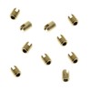 Rudyness 10X Brass Fairing Insert&1X Tools for Harley Touring Electra