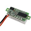 Pack of 2 0.28 Inch Mini Digital Voltmeter, LED Display