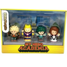 Fisher-Price New 4 Piece Fisher Price Little People Collector My Hero Academia Collector Set