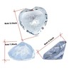 WOSHIDEFA 75th Birthday Gift for Women: Crystal Heart Keepsake Paperweight
