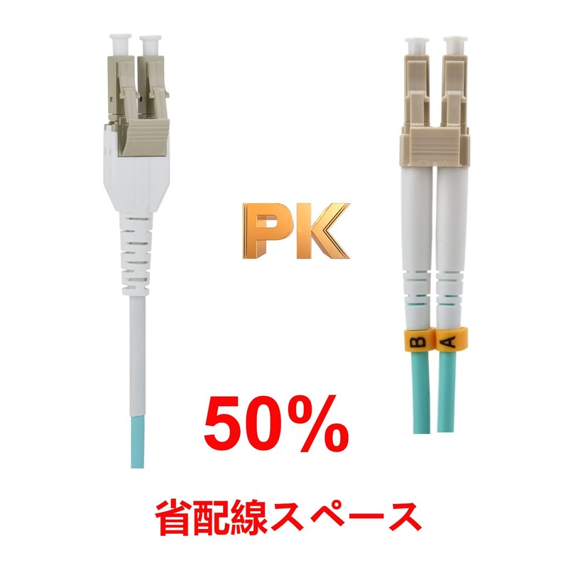 [LCYOUTH] OM3 Multimode Duplex LC/LC Connector 10Gb 40Gb Fiber Optic