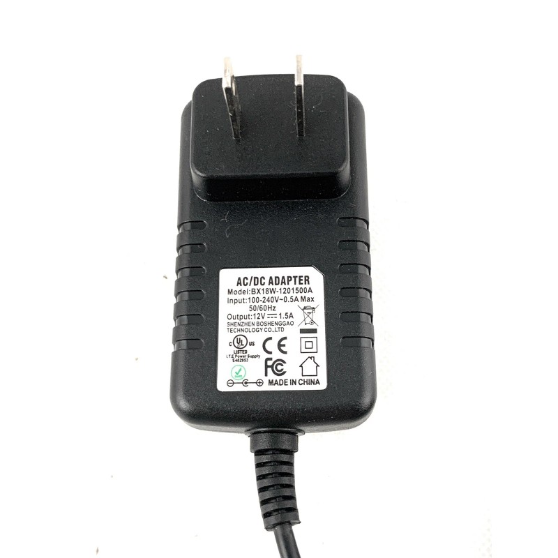Universal 12V 1.5A AC/DC Power Supply Adapter For Intertek S018KU1200150
