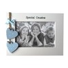 Special Cousins White Wooden Picture Frame 6x4 in with Blue