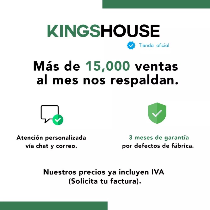 Kingshouse Comoda Cajonera De 5 Cajones Tela Estructura Acero Madera