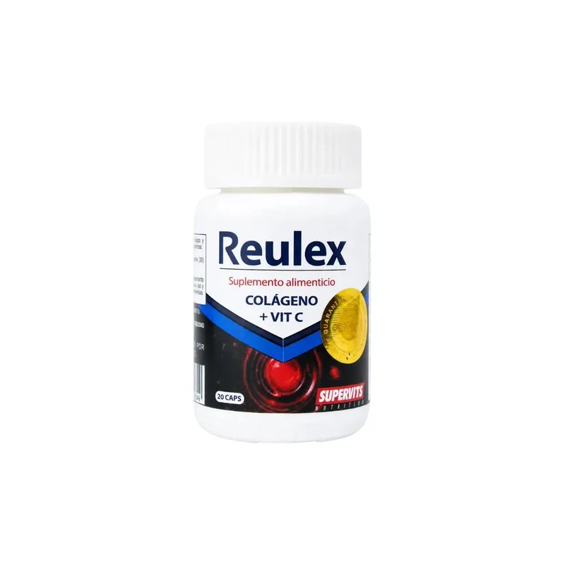 3 Pack Supervits Reulex Msm Y Colageno 20 Capsulas 3pack
