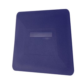 HARFINGTON Vinyl Squeegee, Vinyl Wrap Decal Squeegee Tool, 4-Inch Car Vinyl Film Scraper Plastic Squeegee for Car Wrap, Sign Making, Window, Blue, Trapezoidal