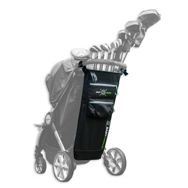 Baby Caddie Golf Bag for Baby Stroller, Fits a Full Set of Clubs, Attaches to Most Strollers, Accessory Pockets for Balls, Tee's, Gloves and More.