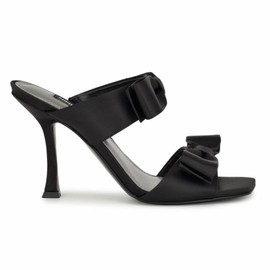 Nine West Women's YOLOH Heeled Sandal, Black 001, 9