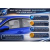 2025 2026 in-Channel Rain Guards for Toyota Camry Side Window