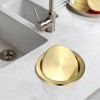 Trash Can Lid 304 Noble Gold Embedded Trash Bin Flap
