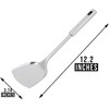 Metal Wok Spatula Turner - Pack of 2 - Stainless