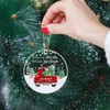 First Christmas Married Ornament 2024, Just Married Gifts for Newlywed;