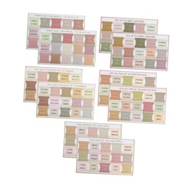 SM SunniMix 10 Sheets/150 Tabs Bible Index Tabs Easy to Read Colorful Large Multi-Purpose Bible Labels Tabs Bible Book Tabs for Women Men, Multicolor B