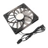 140mm PWM ARGB Fan Ultra Thin 15mm MFDB Dynamic Pressure