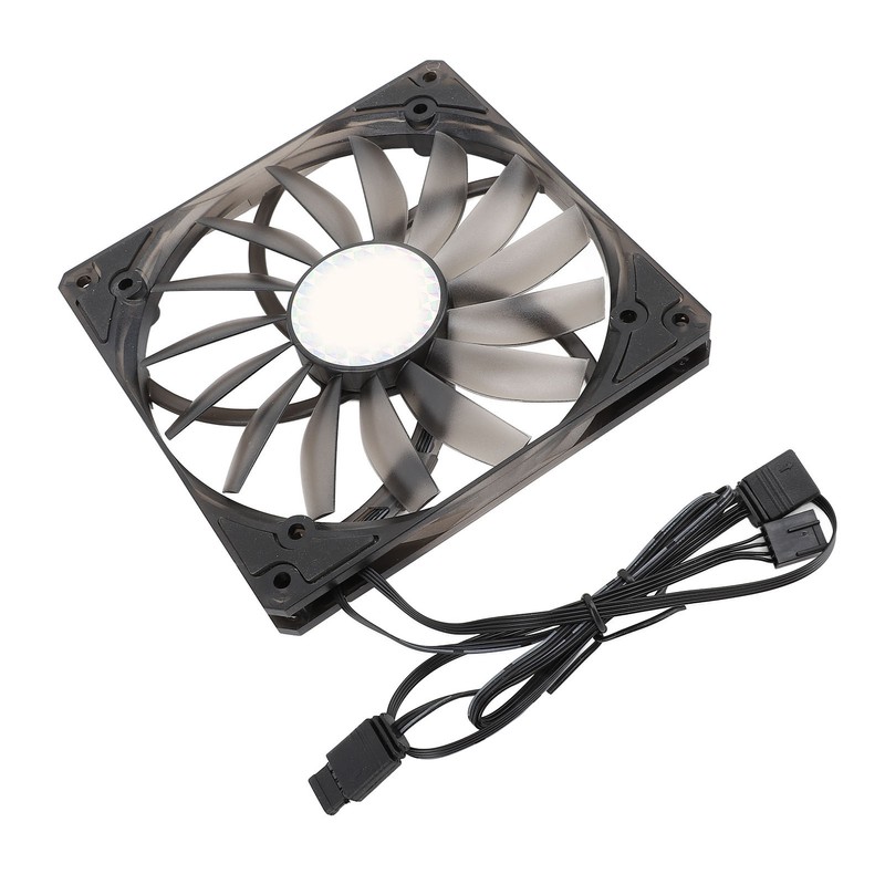 140mm PWM ARGB Fan Ultra Thin 15mm MFDB Dynamic Pressure