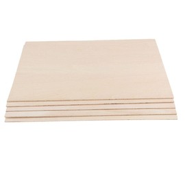 zalati Balsa Wood Sheets 10pcs for DIY Crafts House Toys Repairing Woodworking Supplies Wooden Plate Model - 50x200x1.5mm/ 2.0x7.9x0.06inch