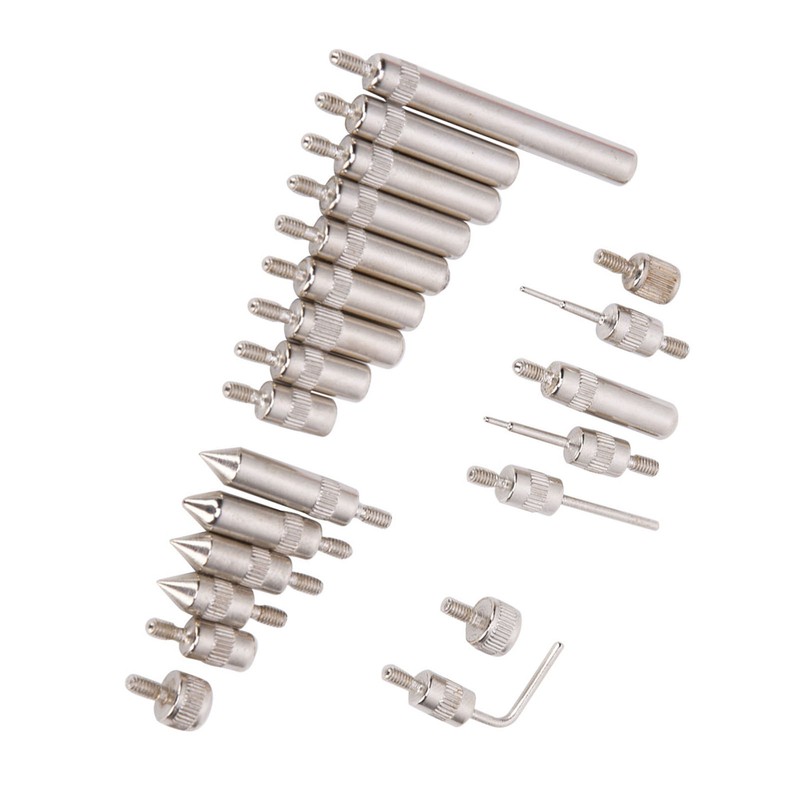 22 Pcs Pointed Tip Dial Gauge Indicator Replacement Measuring Point