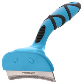 GROOM PROFESSIONAL Shed Stopper - Deshedding Brush for Dogs - Dog Deshedding Brush - Deshedding Tool for Dogs & Cats - Perfect Tool for Deshedding - Short or Medium Coats, Large