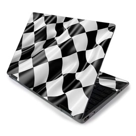 MightySkins Skin for HP Pavilion x360 11" (2019) - Race Flag | Protective, Durable, and Unique Vinyl Decal wrap Cover | Easy to Apply, Remove, and Change Styles | Made in The USA