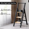 Step Ladder 3 Step Folding, Sturdy 330 Lbs SmallStepStool for