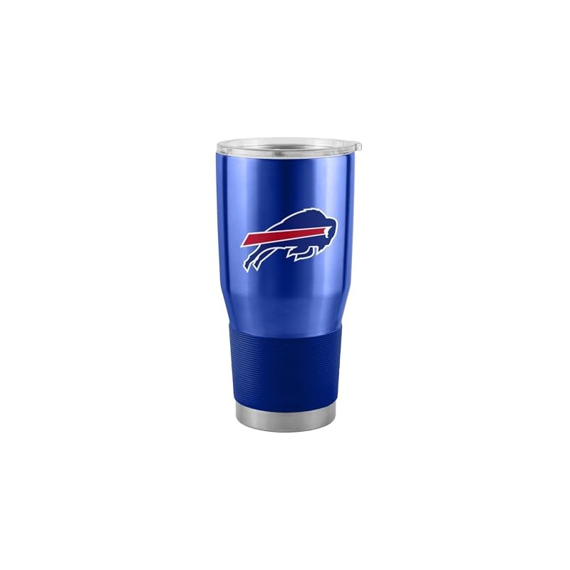 Logo Brands 604-S30T-1: Buffalo Bills Vaso inoxidable de 30 onzas
