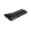 GTSE 14 Inch Black Heavy Duty Zip Ties, 100 Pack,