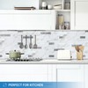 Artemuro 10 Sheets Premium Peel and Stick Backsplash, White Marble