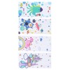 48Pcs Pencil Set Cute Puzzle Comfortable Grip Quadrilateral Design Cartoon