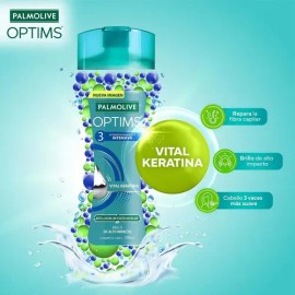Shampoo Palmolive Optims Nivel 3 con Vital Keratina 700 ml                                                                                            