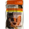 Luvsome Lickable Cat Treats Chicken Puree` (1) Pack with 4