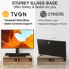 TVON Universal TV Stand Base, Swivel Table Top TV Stand