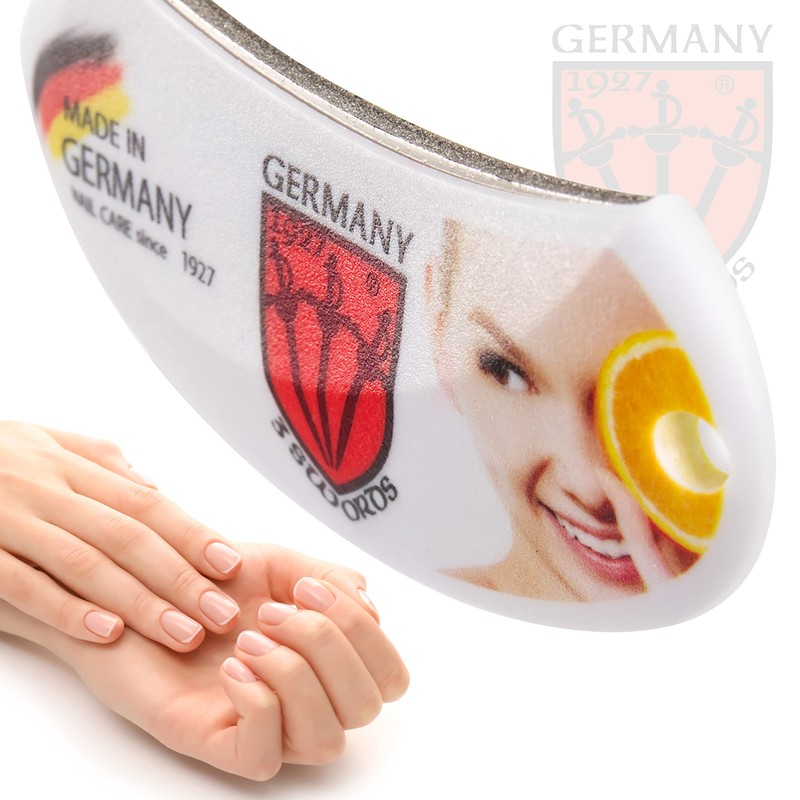 3 Swords Germany Brand Quality Round Sapphire Pocket Nail File