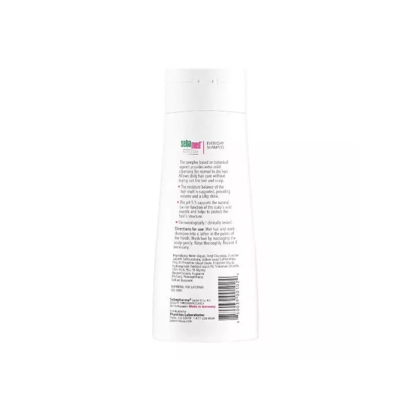 SEBAMED 에브리데이 샴푸 200ml Sebamed Everyday Shampoo 200ml
