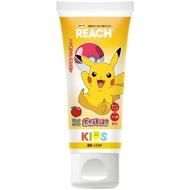 Reach Kids Toothpaste (Apple Flavor), 2.1 oz (60 g) x 10 Pieces