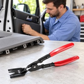 Fastener Remover Car Trim Rivet Removal Pry Tool Repair Kit for Automotive Door Panel,Upholstery,Dashboard,Plastic Fasteners