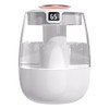 DONGKER Double Spray Humidifier,1L Silent USB Digital Display Humidifier with