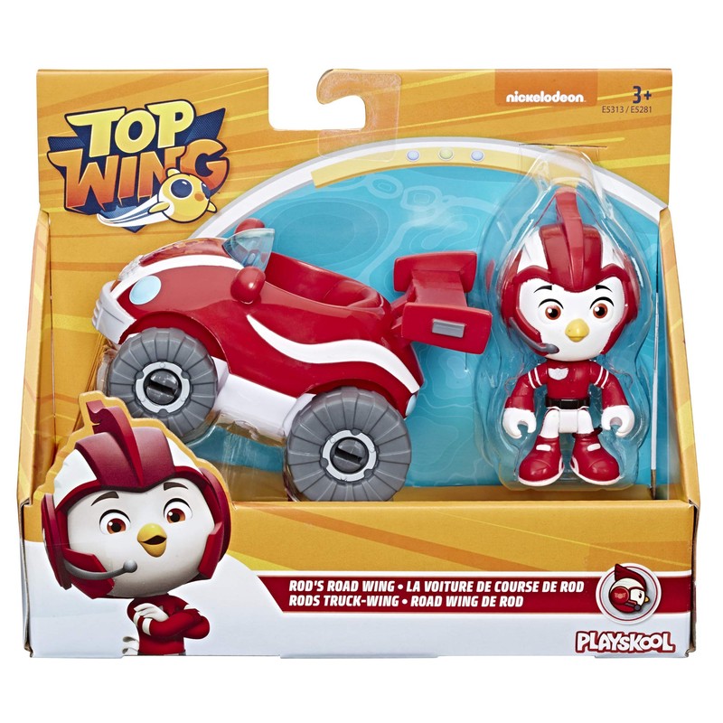 Top Wing Rod Figure and Vehicle