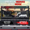 StarknightMT Ranger 1000 Rear Windshield, Clear Back Window Rear Window