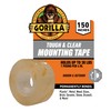 Gorilla Tough & Clear Double Sided Mounting Tape, Clear Tape,