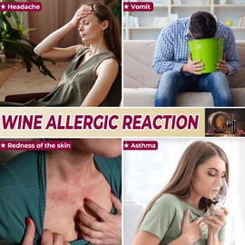 Trobing Wine Filter 12 Bags, Removes Sulfites Histamines and Tannin, All Natural Purifier Filters