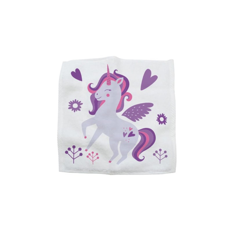 Hello Chums Wash Cloth - Unicorn Magic Flannel, Face Cloths