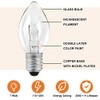 Flea Traps with Sticky Pads and Bulb Replacement- 16 Packs